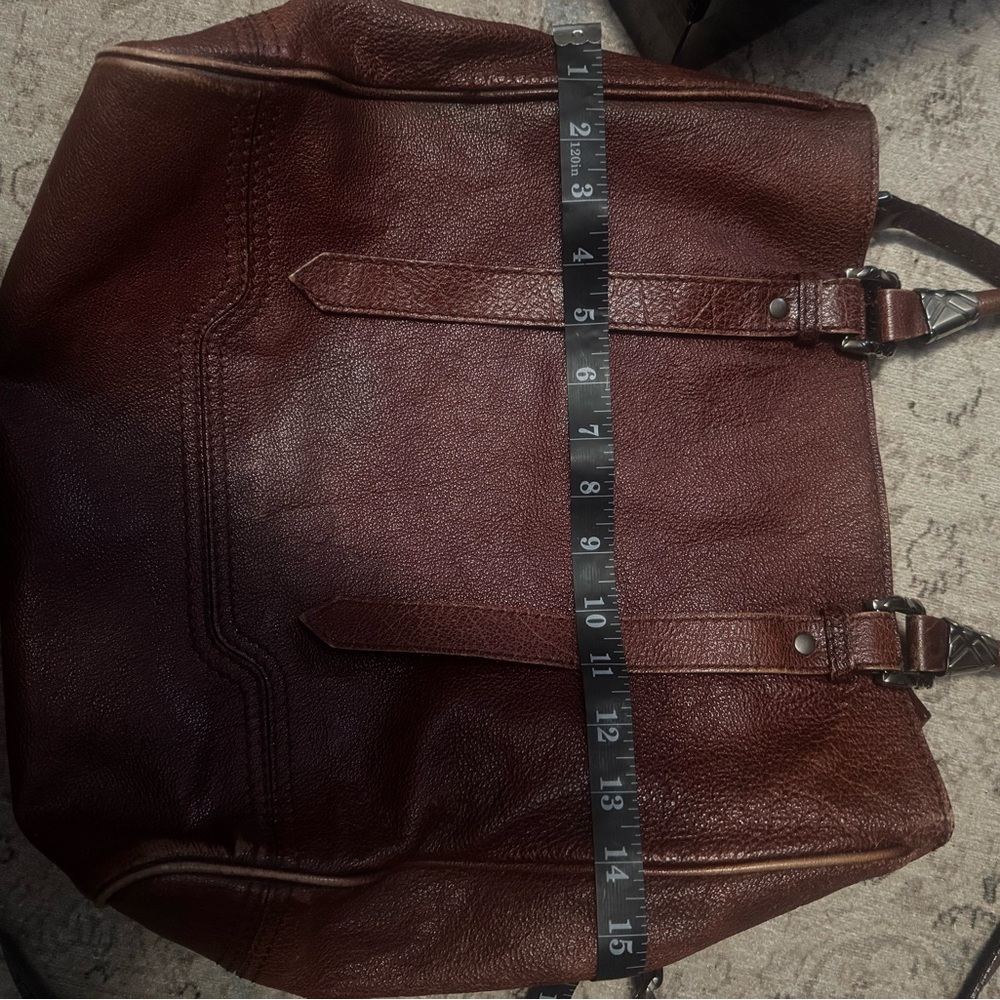 Burberry Chestnut Leather Tote - Picture 13 of 14
